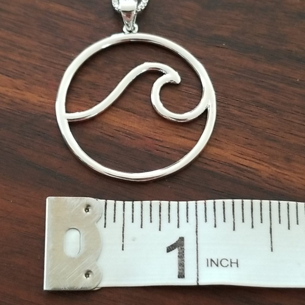 Beachy Wave Necklace - Picture 3 of 6
